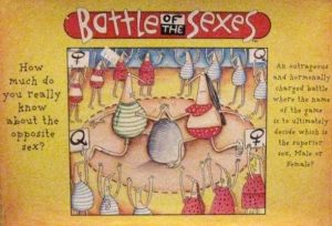 Battle of the Sexes 2001 Board Game