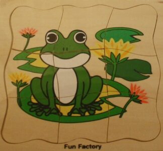 Frog Layer Wooden Puzzle - New