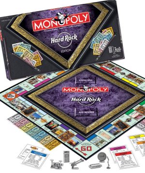 Monopoly Hard Rock 3rd Edition Board Game
