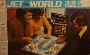 Jet World Trade & Travel Board Game