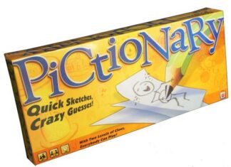 Pictionary 25th Anniversary Family Edition Board Game