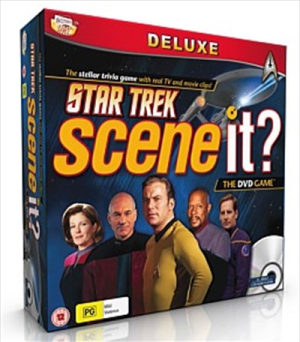 Scene It Board Game Deluxe Star Trek Edition - New