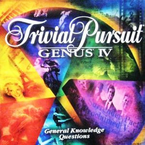 Trivial Pursuit Genus IV Board Game