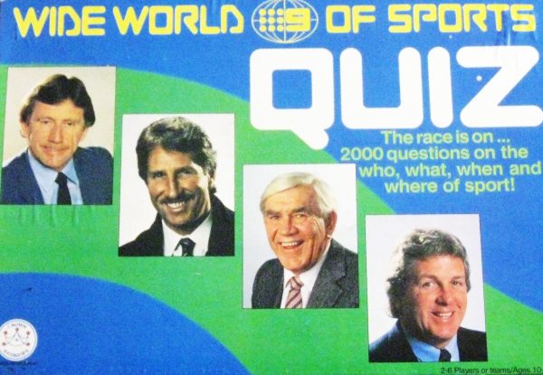 Wide World Of Sports Quiz Board Game - Used