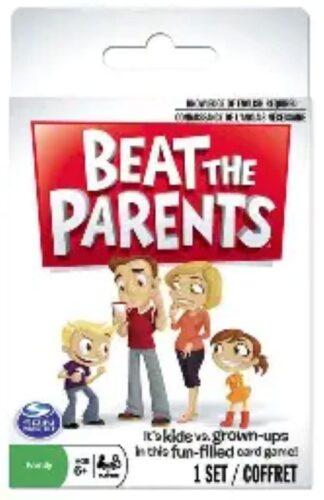 Beat The Parents Card Game - New