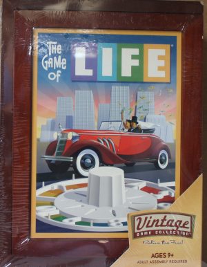 The Game Of Life Board Game Wooden Bookshelf Edition - New (Reduced due to box damage)