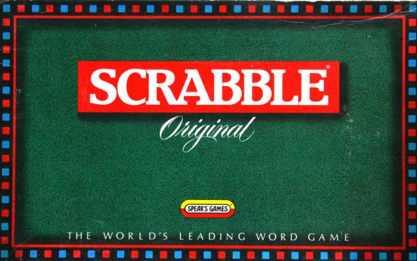 Scrabble 1988 Spears Original Board Game