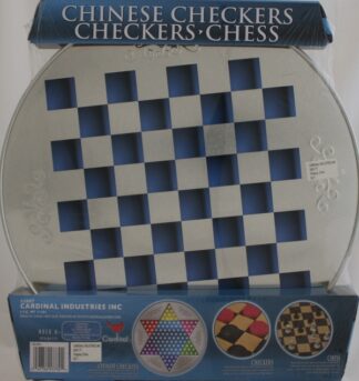 Chinese Checkers-Checkers-Chess Board Games - New
