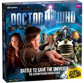 Doctor Who Battle To Save The Universe Board Game - New