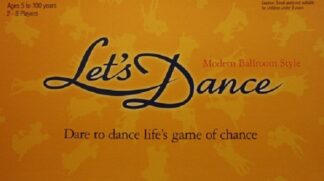 Lets Dance Modern Ballroom Style Board Game - New
