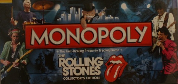 Monopoly The Rolling Stones Collectors Edition Board Game - New