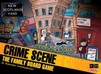 New Scotland Yard Crime Scene Family Board Game - New