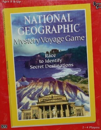 National Geographic Mystery Voyage Board Game - Pre Owned