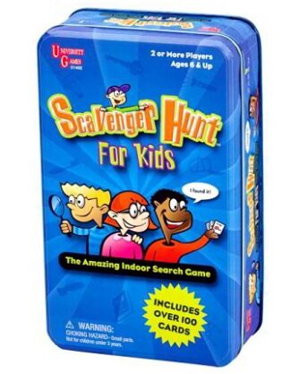 Scavenger Hunt For Kids Tin Edition