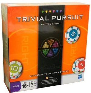 Trivial Pursuit Board Game Bet You Know It Edition