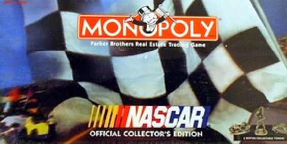Monopoly Nascar Board Game Official Collectors Edition - New