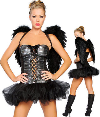 Sensual Mystique Dark Angel Costume