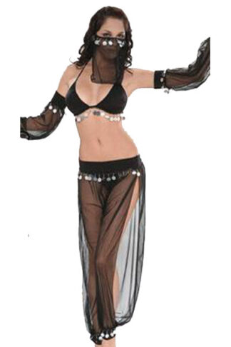 Black Arabian Princess Costume