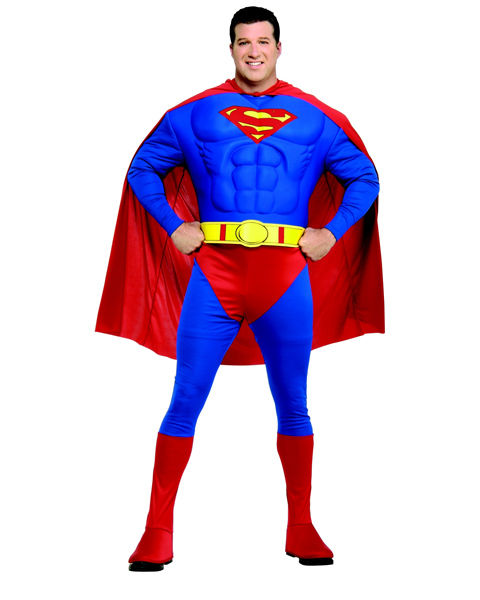 Superman Muscle Chest Costume