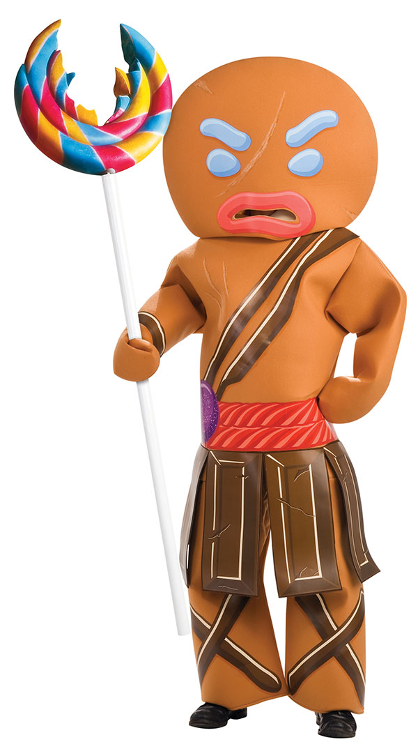 Gingerbread Man Warrior Costume