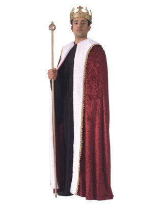 Burgundy Kings Robe Costume