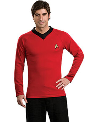 Star Trek Scotty Classic Deluxe Red Shirt