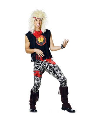 80's Rock God Costume - One Size Fits Most
