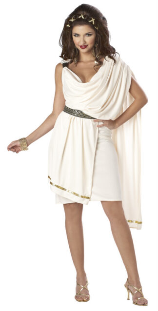 Womens Deluxe Classic Toga Costume