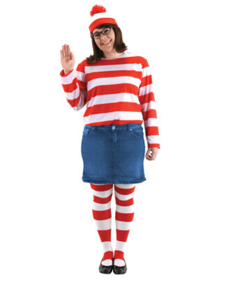 Womens Wheres Waldo Wenda Costume