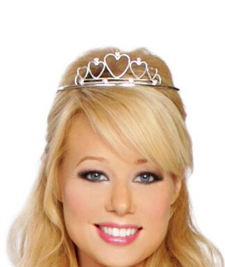 Heart to Heart Rhinestone Hoop Crown