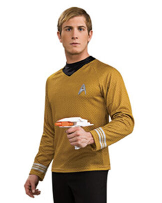 Star Trek Captain Kirk Gold Shirt Costume