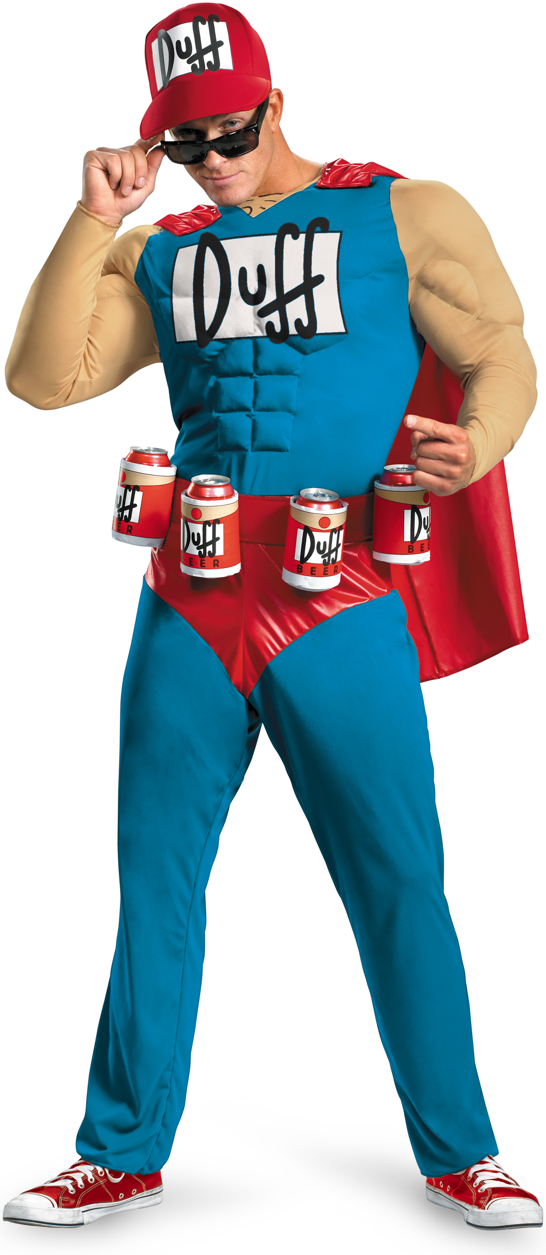 Duffman Simpsons Costume - Team Toyboxes