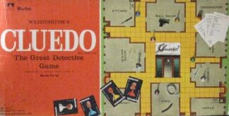 Cluedo (or Mystery At Tudor Close) Board Game 1965 Version