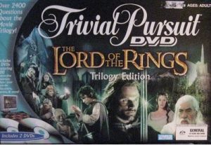 Trivial Pursuit Lord Of The Rings Trilogy Edition Board Game