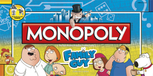 Monopoly Family Guy Board Game Collectors Edition