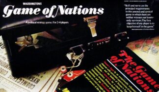 The Game Of Nations Board Game - Pre Owned