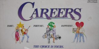 Careers Board Game (1992 New Zealand Version)
