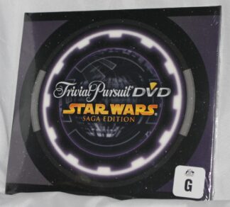PARTS ONLY -Trivial Pursuit Star Wars Saga Edition Board Game - 2 DVD's