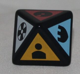 PARTS ONLY -Scene It Board Game "Harry Potter"- 8 Sided Category Die