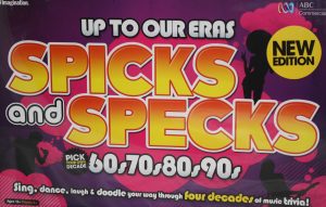 Spicks & Specks "Up to Our Eras" Board Game - New