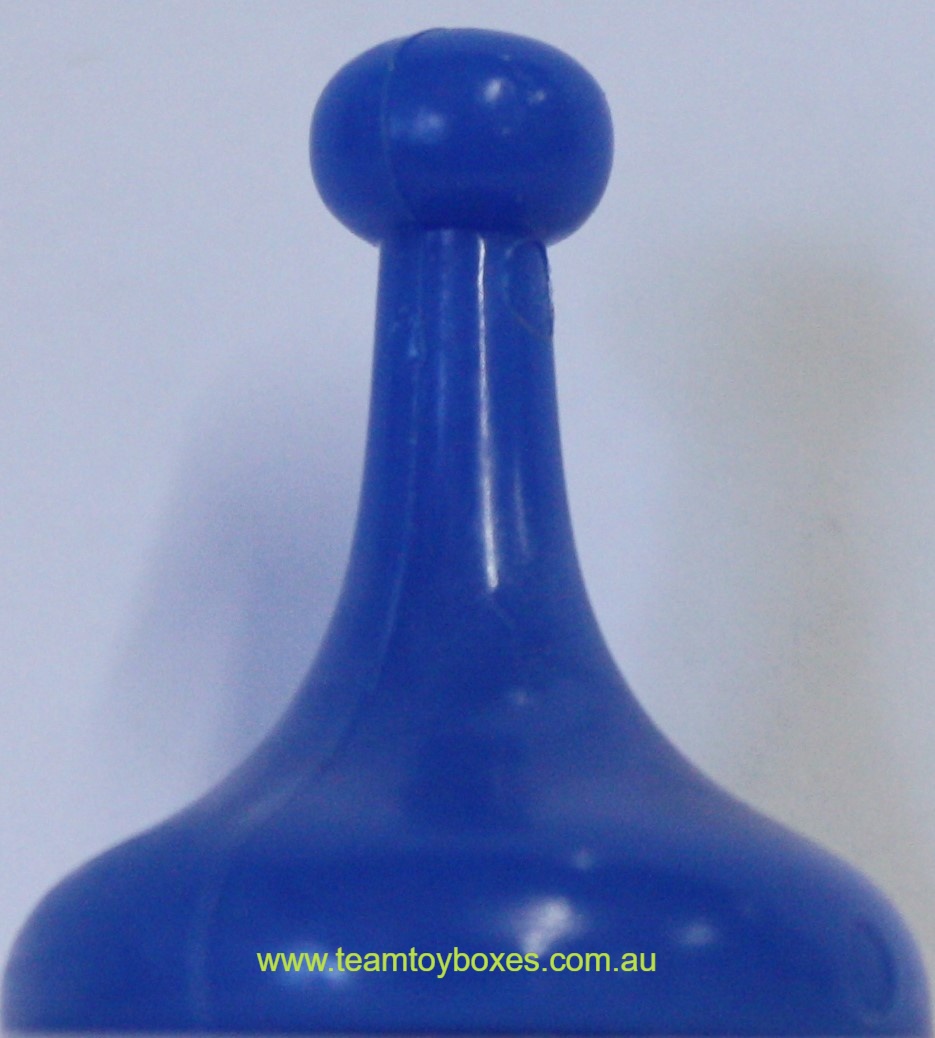 PARTS ONLY - Cluedo Board Game 1986 Version - (1) Blue Playing Token Only
