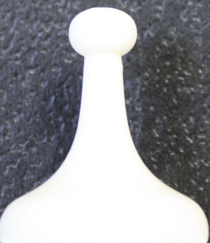 PARTS ONLY - Cluedo Board Game 1986 Version - (1) White Playing Token Only