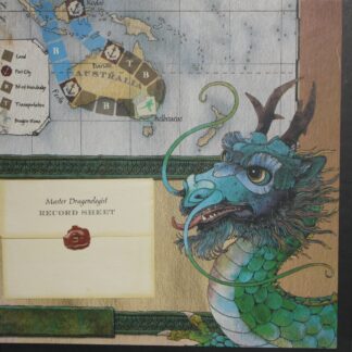 PARTS ONLY -Dragonology Board Game - Game Board