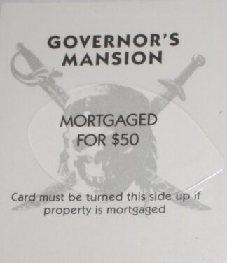 PARTS ONLY - Monopoly Pirates Of The Caribbean Trilogy Edition Board Game - (1) Pack Custom Title Deed Cards Only