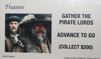 PARTS ONLY - Monopoly Pirates Of The Caribbean Trilogy Edition Board Game - (1) Pack 16 Treasure Cards Only