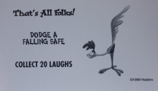 PARTS ONLY - Monopoly Looney Tunes - #11 That's All Folks Card Only