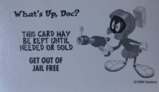PARTS ONLY - Monopoly Looney Tunes - #14 What's Up Doc Card Only