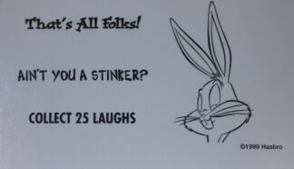 PARTS ONLY - Monopoly Looney Tunes - #2 That's All Folks Card Only
