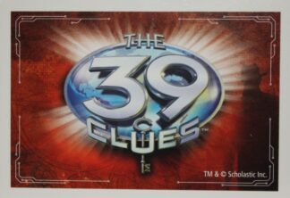 PARTS ONLY -The 39 Clues Board Game - Clue Card #1