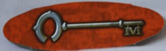 PARTS ONLY -The 39 Clues Board Game - Orange Key Token